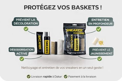 Kit Nettoyage Sneakers Pro – Des Sneakers Comme Neuves, Sans Effort